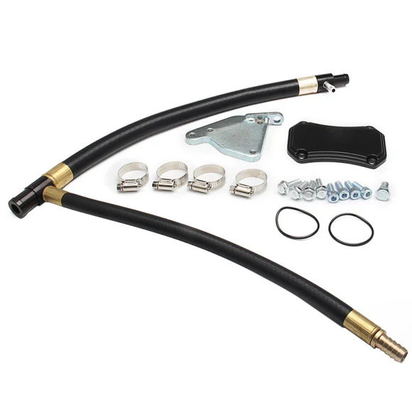 Chevrolet 2011-2015 Silverado 2500HD 3500HD 6.6L V8 Duramax Diesel EGR Valve Cooler Delete Kit