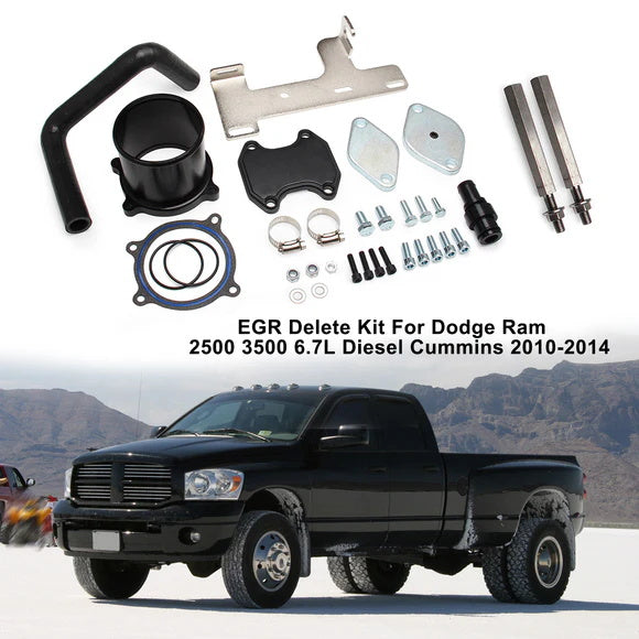 Dodge 2010-2014 Ram 2500 3500 6.7L Diesel Cummins EGR Delete Kit