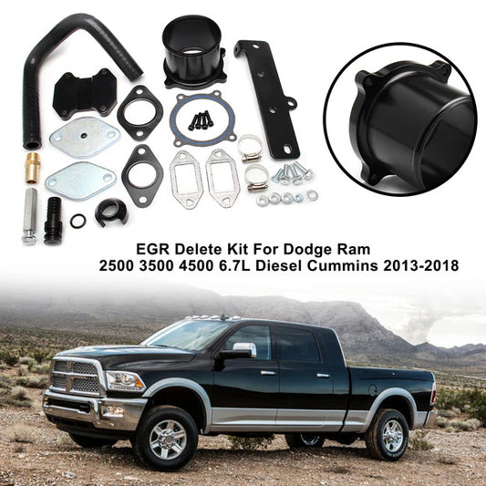 Dodge 2013-2018 Ram 2500 3500 4500 5500 6.7L Diesel Cummins EGR Delete Kit
